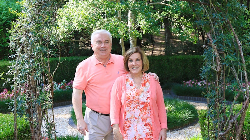 Step into Dennis and Janie Dollar’s backyard paradise