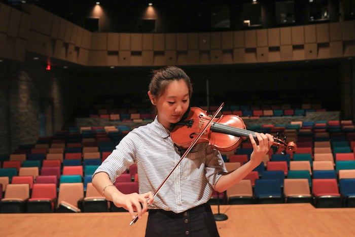 Indian Springs student Honney Kim on her passion for the violin