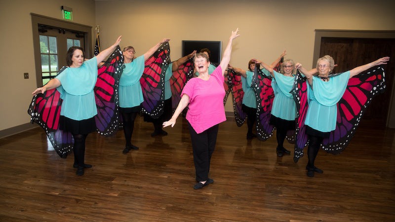 Even at 81, Suanne Ferguson’s dancing toes can’t be stopped